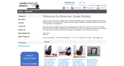 Desktop Screenshot of americanscalemodels.com